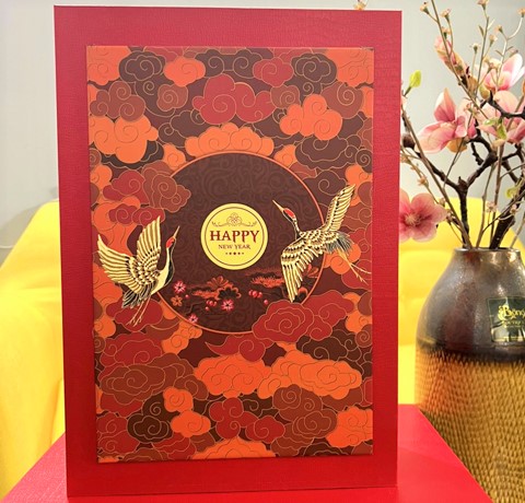 HỘP QUÀ TẾT 2023 - SET UP THEO YÊU CẦU MẪU HẠC VÂN